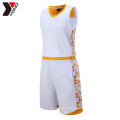 YNBJ002 pas cher de la jeunesse en gros vide nouveau meilleur dernier basket-ball uniformes logo design personnalisé Chine couleur bleu